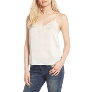 BP. Lace Trim Satin Camisole Top Small
